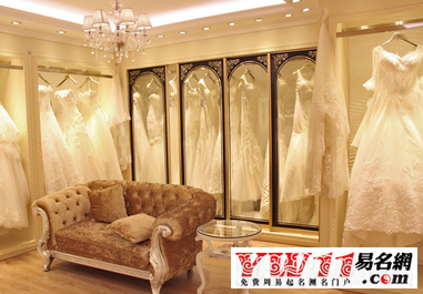 婚纱店起名,婚纱店名字大全